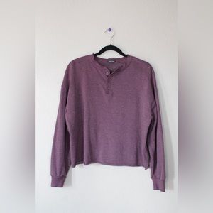 Long Sleeve Cropped Sweater